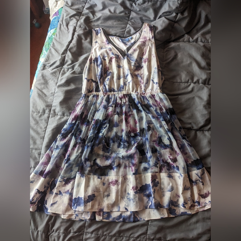 XL Vera Wang watercolor dress